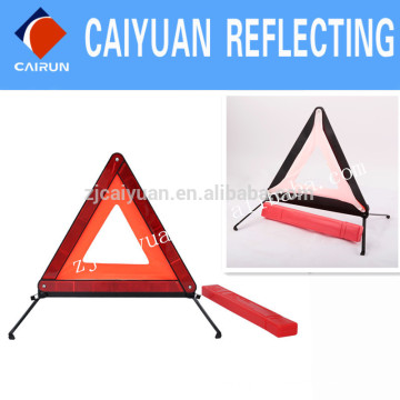 Triângulo de advertência CY para carro refletindo